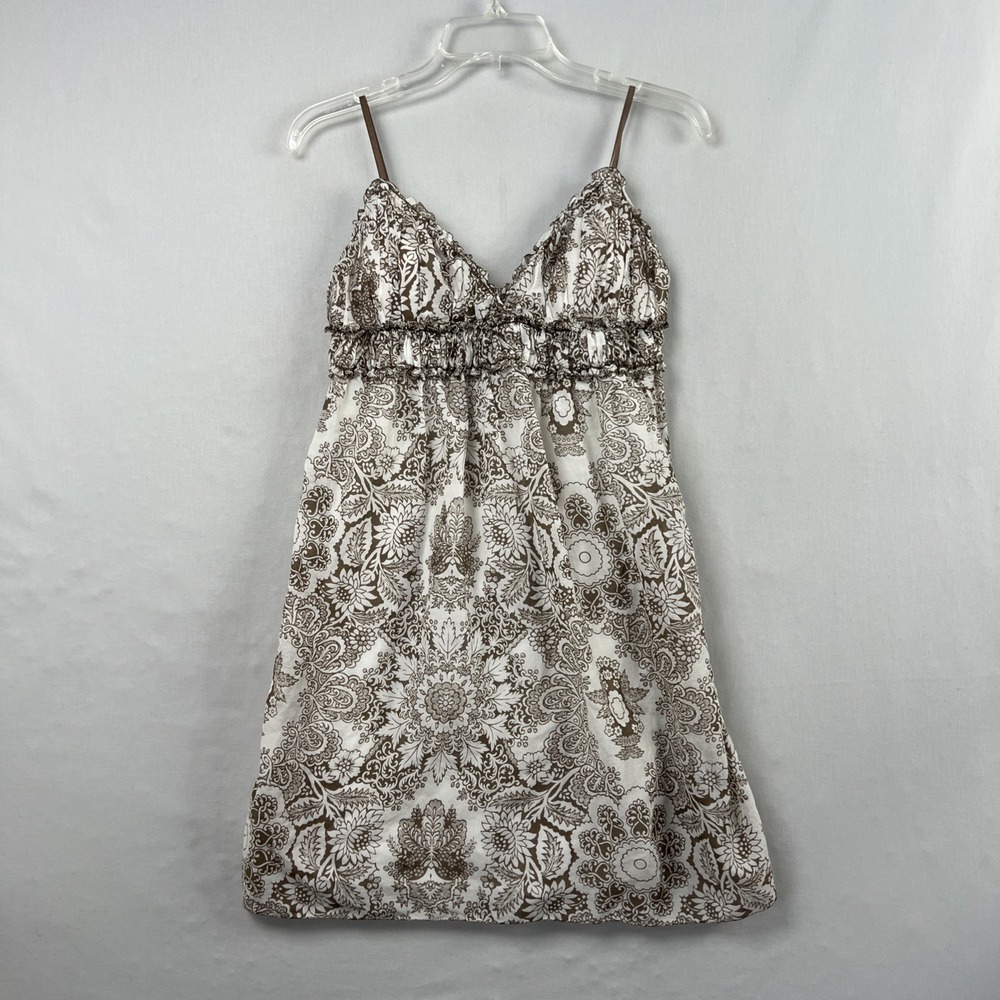 Studio M Y2K Slip Dress Medium Silk Blend Fairy Whimsical Baby Doll Floral